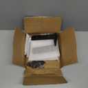 6 Pack Floating Shelf Brackets, 6 Inch Heavy Duty Industrial Shelf Bracket, Black Metal L Brackets for Shelves Support DIY(1/5 Inch Thicked)