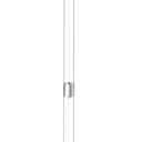 HMYHUM Small Acrylic Podium Stand, Angle Adjustable, 17.7" L x 13" W x 42.3" H, Modern Lecterns & Pulpits for Classroom, Concert, Church, Speech, Easy Assembly, Metal Base, Clear, Medium
