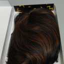 Pixie Wigs Short Wigs for Black Women Brown Short Pixie Cut Wigs for Black Women Layered Wigs with Bangs for Women (Mixing Black and Brown)