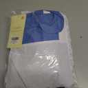 Girls Halloween Costume Kids Blue Dress White Apron with Plush Rabbit Bow Hair Band Socks (7-9year)