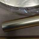 Gold Toilet Paper Holder with Shelf, Tissue Roll Holder Stand with Storage for Holding Extra 4 Toilet Paper Rolls, Stainless Steel Rustproof Freestanding (Brushed Gold)