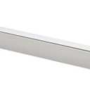 Voolan 20" Square Shower Arm with Flange and Teflon Tape, Extension Shower Head Arm for Bathroom Fixed Shower Head, Solid Stainless Steel, Wall Mounted (Chrome)