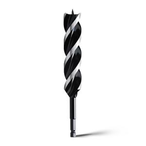 1-1/5"x 9" Auger Drill Bit for Wood, Hex Shank Tri Flute Wood Drill Bit for Soft and Hard Wood,Plastic, Drywall and Composite Materials