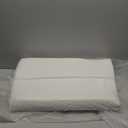 Sandwich Memory Foam Pillow for Sleeping - Ergonomic Cervical Cooling Pillows Queen Size 1 Pack (Soft)