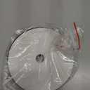 Enhon Metal Tub Spout Cover Ring, Bathroom Faucet Remodeling Wall Plate with Foam Gasket, 1-1/2 Inch ID and 3-5/8 Inch OD(Brushed Nickel)