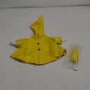 17 Inch Lawns Geese Costume Set Spring Outdoor Decors Includes Raincoat Umbrella For Patios Display Raincoat For Garden Decors