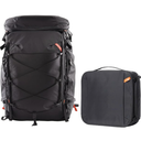PGYTECH OnePro Flex Backpack 30L+Camera Insert Bag M, Fits DSLR/SLR/Mirrorless Cameras/Lenses and Other Gear, Lightweight Outdoor Hiking Bundle for Photography, Travel Bag with Laptop Compartment