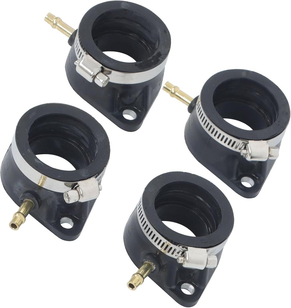 labwork Carburetor Carb Intake Rubber Boots Replacement for Kawasaki z1 kz900 kz1000 73-80