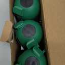 Flemoon [Pack of 3] Outdoor Extension Cord Safety Cover, IPX4 Weatherproof Electrical Box to Protect Outdoor Outlet, Plug, Socket, Halloween, Christmas Holiday Decoration Light, Green