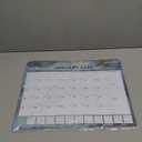 Calendar 2026-2027 Planner Wall Hanging Spiral Bound 18-Month Calendars with Stickers and Magstrip Marble (15"  12")