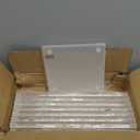 MECCANIXITY Wedding Flower Stand Vase Column, Acrylic Stand 31.5 Inch Tall Rack for Wedding Party Dinner Centerpiece Decorations, Pack of 2