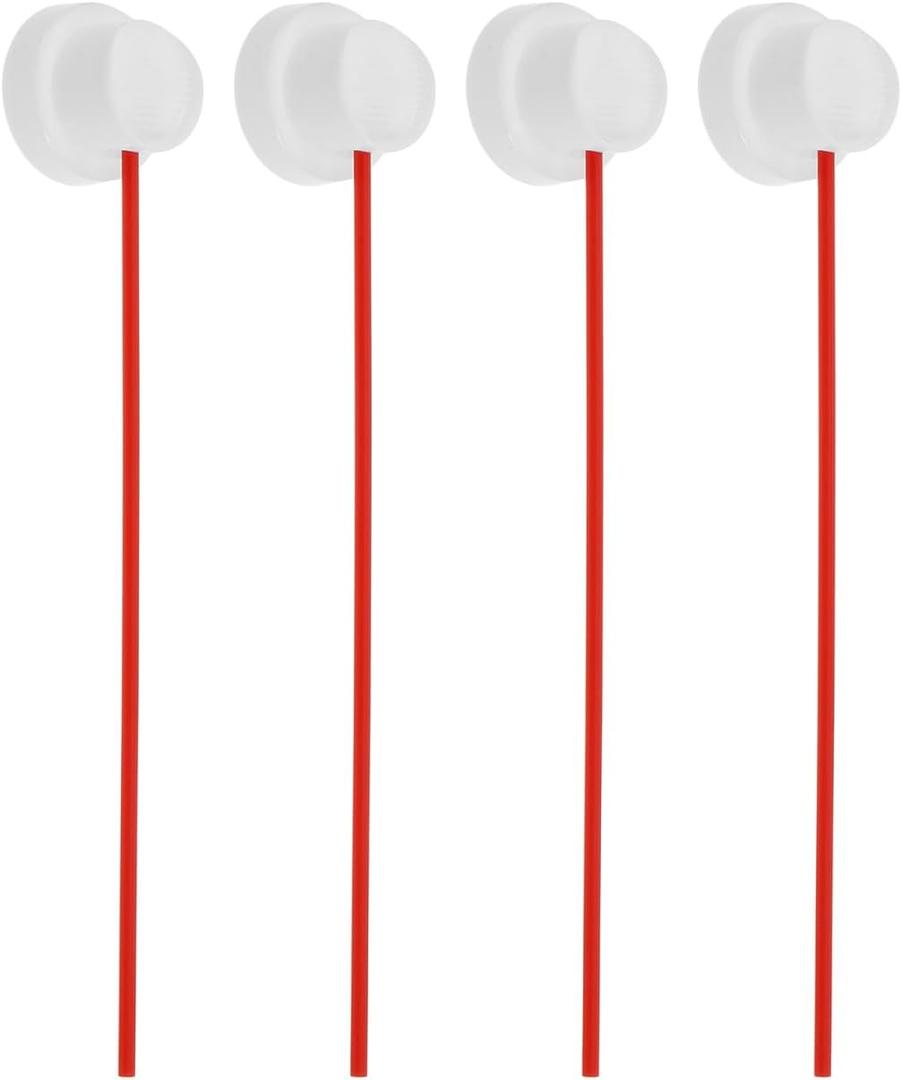 Angoily Flexible Red Spray can Straw with Adjustable Nozzle Extension for Precise Aerosol Spray Application in Home and Garden Extra Long Reusable can Straw Accessory