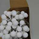 JMEXSUSS Globe String Lights Indoor, Color Changing Christmas Lights Plug in, Warm White & Multicolor String Light with Remote for Bedroom Room Tree Party Christmas Decor (100 LED Plug)