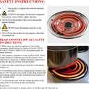 S-Union 4 Pack MP22YA Electric Range Burner Element Unit Set - 2 pcs MP15YA 6" and 2 pcs MP21YA 8" Replacement for Hardwick & Kenmore & Maytag & Norge & Whirlpool Electric Range Stove