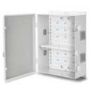 Outdoor Electrical Junction Box, ABS Water Resistant Enclosure with Internal Mounting Panel & Hinged Cover, 16.1" H* 12.2" L* 5.9" W