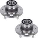 PAROD Pair 512034 Rear Wheel Bearing and Hub Assembly Fit for Acura Integra 1994-1998, Honda Accord 1986-1989, Civic 1992-2000, Civic Del Sol 1993-1997, Non-ABS; Rear Disc