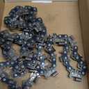 18 Inch Chainsaw Chain SP33G, 72 Drive Links, .325 Pitch, .050"Gauge, Pre-Stretched Chainsaw Blade Replacement for Husqvarna 340 435 440 445 543XP 550xp Chain Low Kickback Gray