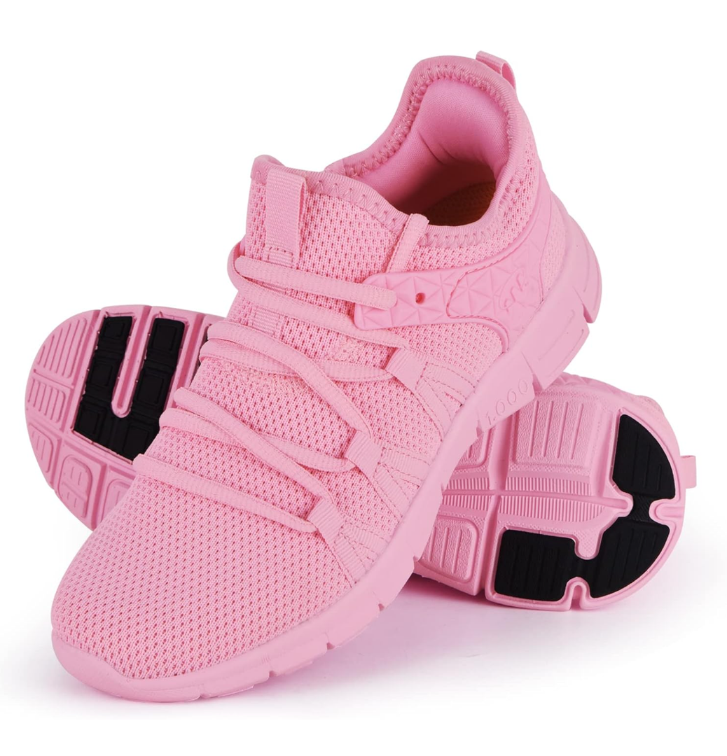 INZCOU Running Shoes Lightweight Tennis Shoes Non Slip Gym Workout Shoes Breathable Mesh Walking Sneakers, Size 10