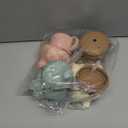 Upgrade Stainless Steel Baby Sippy Cups, 7.4 Oz Spill Proof Toddler Straw Cups, 3 Stages Training Cup for Toddlers 1-3 Year, Kid Cups with Silicone Sheel and Straws, 4 Colors (Pink+Green+Beige+Brown)