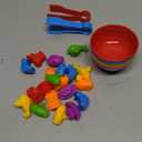 Counting Transport Matching Game with Rainbow Bowls,Color Sorting & Sensory Training Montessori Preschool Education Learning Fine Motor Skills Easter Gifts for 3 4 5 Years Old Boys Girls