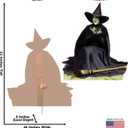 Cardboard People The Wicked Witch Melting Cardboard Cutout - Wizard of Oz, One Size