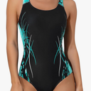 beautyin Women One Piece Athletic Lap Swimming Competition Racing Swimsuit S