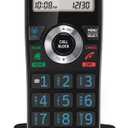 AT&T DLP70090 Expansion Cordless Handset ONLY  Compatible ONLY with DLP73290, DLP73390, DLP73490, DLP73590 Base Systems  Long Range DECT 6.0, Bluetooth Connect to Cell, Intercom, Speakerphone