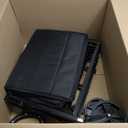 Foldable Wagon, Collapsible Wagon with Wheels, Wagons Cart with Flexible Handle, Portable Grocery Utility Wagons for Camping, Garden, Sports, Black