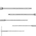 PB SWISS TOOLS T-Handle Allen Wrench Set with Sliding Cross-Handle PB 1204.Set 6 | 100% Swiss Made | Hexagon Screwdriver Set 2.5/3/4/5/6 mm for Screwdriving Work in Industry and Handcraft