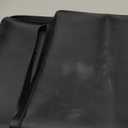 Under Sink Mat for Kitchen Silicone Waterproof Under Sink Liner, Flexible Sink Cabinet Organizer Tray with Drain Hole, Hold up to 3.3 Gallons Liquid, Easy to Clean (Black, 28X19)