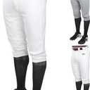 Rawlings Men’s Launch Series Baseball Pants | Knicker Fit | Adult Sizes | Solid | Multiple Colors