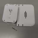 Mifaso 3-Sided Multi Plug Power Strip, Wall Extender with Shelf, Night Light & Surge Protector, USB Wall Charger with 5 AC Wide Space Outlets and 3 USB & 1 C Port, White