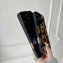 Case for iPhone 16 Pro Max [Compatible with MagSafe] Built in Magnetic Cute Girly Sleek Print Boho Aesthetic Style Design for Women Girls Flowers Floral Sunflower Soft TPU Protective Shockproof Black