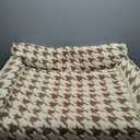 FURTIME Orthopedic Dog Beds Large Sized Dog, XL Washable Memory Foam Pet Couch Bed with Removable Washable Cover, Non-Slip Bottom with Bolster Sides, Brown (L (35"x25.2"x9.4" ))