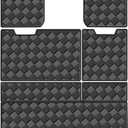 Cargo Mat for Tahoe/GMC Yukon 7 Seats 2015-2020 Trunk Mat & 2ND+3RD Row Rear Backrest Mat, All Weather Rear Cargo Liner Back Seat Cover Protector