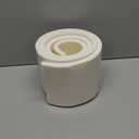 Closed-Cell Foam Rolls, White, 1/2"X6"X72", Adhesive