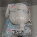 Northwest Cinnamoroll Sweet Treat Cinnamaroll Hugger Pillow & Silk Touch Throw Blanket Set, Stuffed Animal, 50x60 inches and 11 inch Plushie