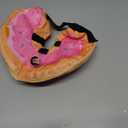 Grand Line Donut Inflatable Collar for Dogs and Cats, Soft Recovery Dog Cone After Surgery, Protective Pet Neck Cone for Small, Medium, Large Dogs, Not Block Vision (Pink, S)