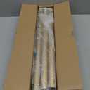 Wolistsa Gold Curtain Rod, 1 Inch Adjustable Heavy Duty Curtain Rods for Windows 30 to 56 Inch, Decorative Modern Window Treatment Rods, Telescopic Splicing Metal Drapery Pole, Easy Installation