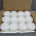 Comfyanno Under Door Draft Stopper - Bottom Door Gap Filler & Seal - Fits 30 to 36 Door, Block Cold Air, Noise, Sound, Wind, Bugs, Easy to Install, Double Side Block, No Adhesive, White (36 Inch (Pack of 2)