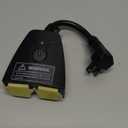 meross Outdoor Smart Plug Compatible with Apple HomeKit, Siri, Alexa, Google Assistant and SmartThings, Waterproof Outdoor Outlet, Remote & Voice Control, Timer, FCC and ETL Certified