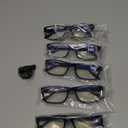 Gaoye 2.75 Professional Reading Glasses for Men for All Day - Computer Readers with Blue Light Protection - Value Pack