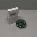 WMM Hand Held Massager, Full Body Massage Tool with Roller Ball Massager Manual 360-degree-roller for Muscle Back Neck Joint Foot Shoulder Leg Pain Relief with Portable Design, Green