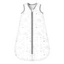 Mosebears Sleep Sack Baby Winter Wearable Blanket with 2-Way Zipper,2.5 TOG Cotton Sleep Sack Unisex (White Cloud, 18-24 Months)