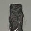 SARLA Invisible Wire Hair Extensions with 3 Clips Long Synthetic Wavy Curly Hairpiece Adjustable Transparent Headband for Women 16 Inch Dark Brown