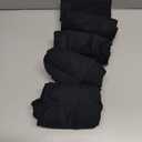 Men's 5-Pack Boxer Briefs Super Stretchy Cotton Spandex Comfy Underwear (Black Pack-5, XXL)