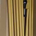 ParseBio Over The Table Rod Stand with Clamps Adjustable 31"-110'' Length 31"-64" Height Gold Table Balloon Arch Stand with Storage Bag, For Valentines Day Party Wedding Anniversary Decoration