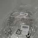 DAVCO 1/2" ID x 50ft Clear Vinyl Tubing, Low Pressure Flexible PVC Tubing, Heavy Duty UV Chemical Resistant Lightweight Plastic Vinyl Hose, BPA Free and Non Toxic