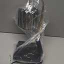 Candle Warmer Lamp with Timer, Dimmable Electric Candle Wamer Adjustable Height, Gifts for Women Mom, Glass Modern Candles Melter Lamp, Black