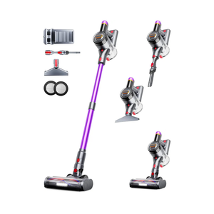 Amazon.com - VIAFLY Cordless Vacuum Cleaner, 500W 40Kpa 60Mins Vacuum Cleaners for Home, Self-Standing Stick Vacuum with LDE Display, Wall Mount Charging, Anti-Tangle Wireless Vacuum for Carpet Pet Hair Hardfloor